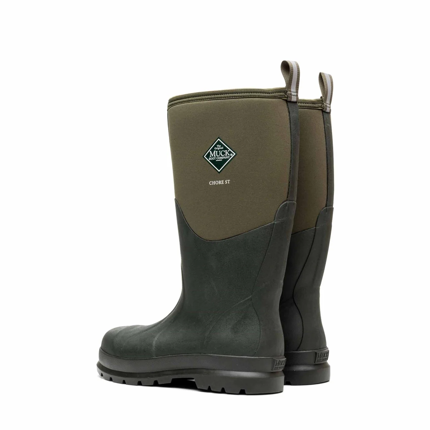 Unisex Chore Steel Toe Tall Boots - Image 6